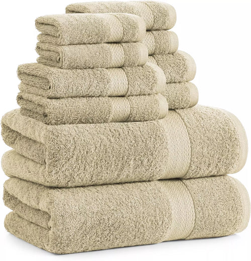 6 Piece 800GSM Towel Bale- 100% Cotton Towelsworld